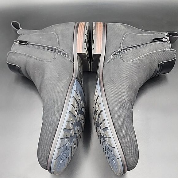 Stacy Adams Oakhurst Boots Chukka Style 21441-001 Size 11 Memory Foam Black - Picture 4 of 11